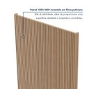 Ver imagem 3 de Painel Ripado Toronto 2,50x0,58x3,3mm(1,45)m² Ecorevest Marrom/Itapuã