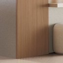 Ver mais imagens de Painel Ripado Toronto 2,50x0,58x3,3mm(1,45)m² Ecorevest Marrom/Itapuã