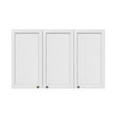 Ver imagem 1 de Armário Cozinha 120cm 3 Portas Unna - Branco