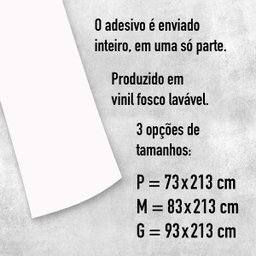 Adesivo de Porta - Revestimento Branco Fosco - 3