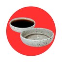 Ver imagem 1 de Kit 50 Molheira Porta Shoyu Tigela 110mL Sushi Nozoki Creme Mesclado 10cm Prattos