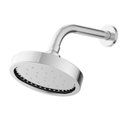 Ver imagem 3 de Kit com 3 Chuveiro com Tubo de Parede Redondo 150 mm Autolimpante Rainfeel Roca Prata/Cromado Celite
