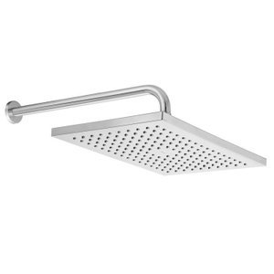 Kit com 3 Chuveiro com Tubo de Parede Retangular 360x240 Mm Rainsense Roca