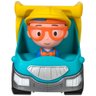 Kit C/3 - Blippi - Mini Veículos - Carro de Policia + Caminhão de Descarga + Safari Móvel - 2
