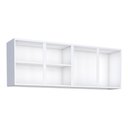 Ver imagem 3 de Armário Aéreo Cozinha 160 em Aço Vênus 4 Portas Branco - Cozimax