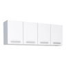 Armário Aéreo Cozinha 160 em Aço Vênus 4 Portas Branco - Cozimax - 1
