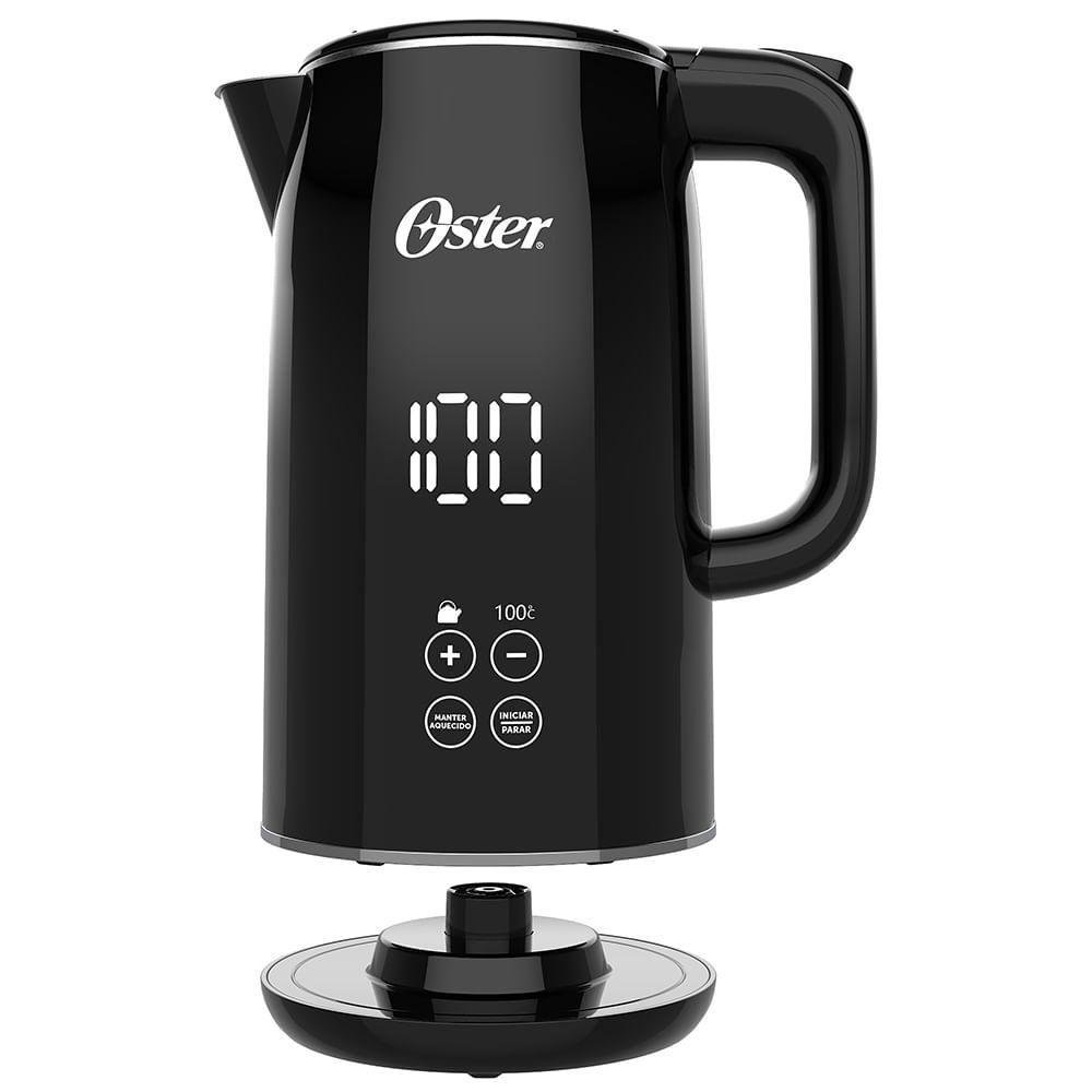 Kit Digital Oster Fritadeira Clear e Chaleira Black 220v - 3