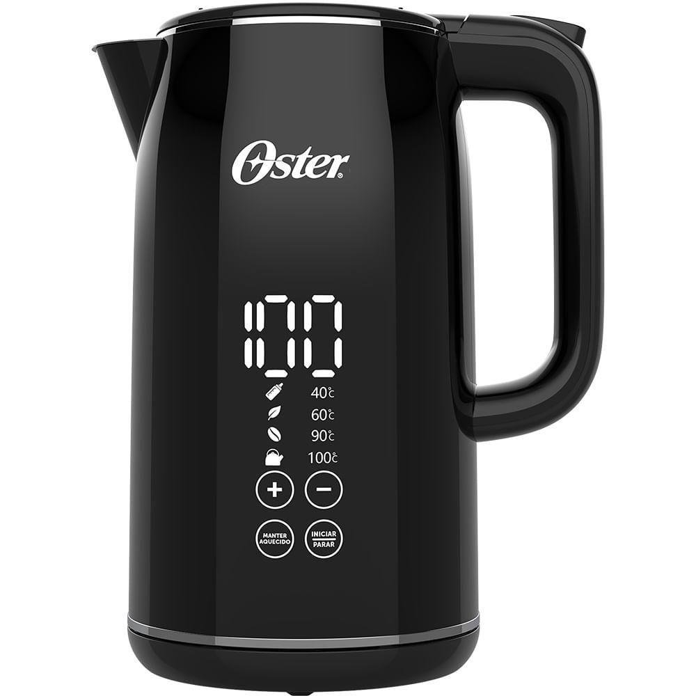 Kit Digital Oster Fritadeira Clear e Chaleira Black 220v - 4