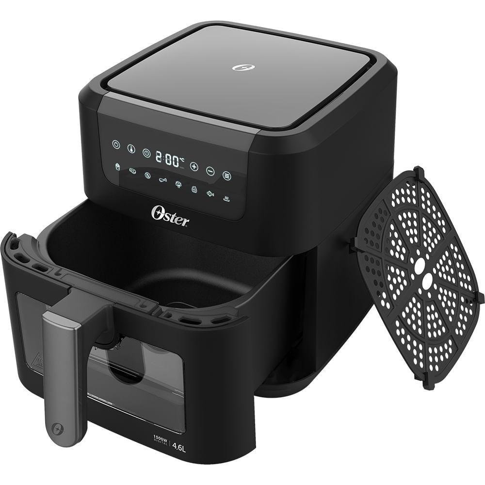 Kit Digital Oster Fritadeira Clear e Chaleira Black 220v - 8