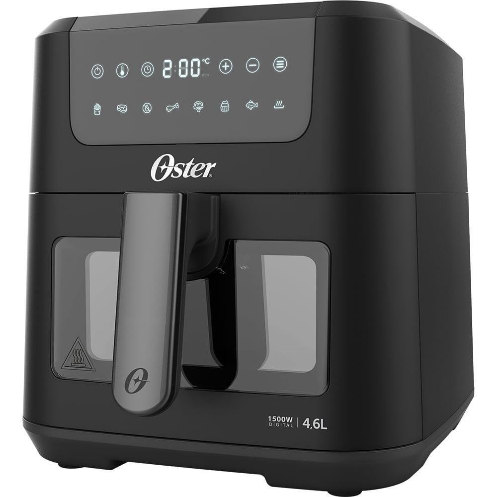 Kit Digital Oster Fritadeira Clear e Chaleira Black 220v - 6