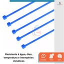 Ver imagem 3 de Abraçadeira Nylon Starfer Azul 300mm X 3,6mm 100