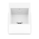 Ver imagem 2 de Kit com 3 Cuba Apoio 44CMX25CM com Mesa Basic CURVE1 Celite Branco