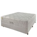 Ver imagem 1 de Conjunto Cama Box + Colchão Casal 138x188x65cm - Molas Ensacadas King Best - Anjos - Megasul