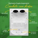 Ver imagem 7 de Banheira Dupla Imperatriz Combate com Hidro em Acrílico - 1.80x1.20x0.50 - 220v