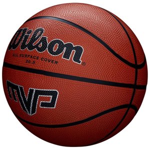 Bola Basquete Mvp All Surface Cover 28.5 Size 6 Wilson Cor Marrom