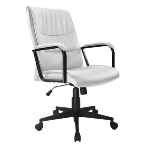 Cadeira de escritório Eataly Presidente Giratória Branco