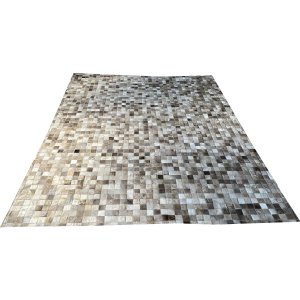 Tapete de cinza natural 2,00x2,50 sem bordas peça 5x5cm