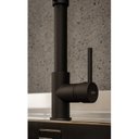 Ver mais imagens de Kit com 3 Monocomando de Mesa para Cozinha Bica Extraível 2 Funções Gourmet Celite Preto/Matte