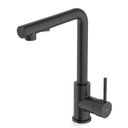 Ver imagem 1 de Kit com 3 Monocomando de Mesa para Cozinha com Bica Extraível "L" Gourmet Celite Preto/Matte