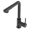 Ver imagem 6 de Kit com 3 Monocomando de Mesa para Cozinha com Bica Extraível "L" Gourmet Celite Preto/Matte