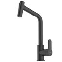 Ver imagem 5 de Kit com 3 Monocomando de Mesa para Cozinha com Bica Extraível com 2 Funções Kitchen Celite Preto/Matte