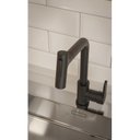 Ver mais imagens de Kit com 3 Monocomando de Mesa para Cozinha com Bica Extraível com 2 Funções Kitchen Celite Preto/Matte