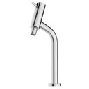 Ver imagem 3 de Kit com 3 Monocomando para Cozinha de Mesa Bica Alta com Arejador Articulado Basic Celite Prata/Cromado