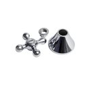 Ver imagem 1 de Kit 2 Acabamentos de Metal C52 para Registro 1/2 e 3/4