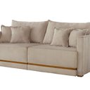 Ver imagem 4 de Sofá 03 Lugares Madri Retrátil Bouclê 1,80M