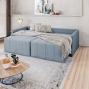 Ver imagem 2 de Sofá Cama Montana Retrátil e Reclinável 3 Lugares 1,80m em Linho Sofatec