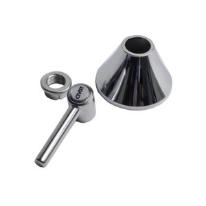 Kit 3 Acabamentos de Metal C72 para Registro 1/2" e 3/4" Universal e Deca -