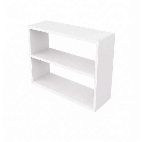 Armário Nicho Suspenso Multiuso em MDF com Branco 50x50x15cm (Cxaxp)