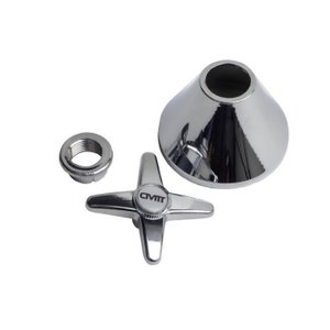 Kit 3 Acabamentos Metal C23 Registro 1/2 e 3/4 Universal