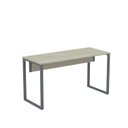 Ver imagem 3 de Mesa Madeira X M120/60P25TUB 120cm Industrial Grafito Cinza