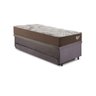 Bicama Box Baú Viúva com Suede Cinza 120x203 com Colchão Relax Adorabile Molas Ensacadas Ecoflex - 10