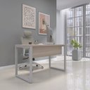 Ver imagem 1 de Mesa Madeira X M120/60P25TUB 120cm Industrial Cinza