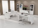 Ver imagem 5 de Conjunto para Escritório Branco 8 Peças Tecnomobili