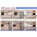 Ver imagem 3 de Cristaleira Celeste LED Reflecta 4 Portas 6 Prateleiras MDF com Iluminação Titânio MGM