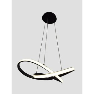 Lustre Led Integrado Infinito Luz Neutra 45w:cor Preto