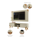 Ver imagem 6 de Rack com Painel para TV até 65 Polegadas 182cmx150,5cm Duna