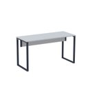 Ver imagem 3 de Mesa Madeira X M120/60P25TUB 120cm Industrial Cinza e Azul Delrei