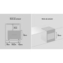 Ver imagem 7 de Forno de Embutir Elétrico Espelhado 44l com Grill e Timer Atlas U Top Style 220v