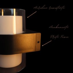 Arandela Led Transparente 10w 2 Fachos 3000-3500k Bivolt - 4