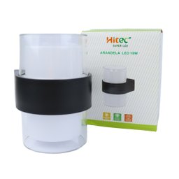 Arandela Led Transparente 10w 2 Fachos 3000-3500k Bivolt - 2