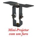 Ver imagem 4 de SUPORTE PROJETOR DATASHOW TETO BRAÇO 60 CM PRETO