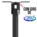Ver imagem 5 de SUPORTE PROJETOR DATASHOW TETO BRAÇO 60 CM PRETO