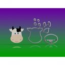 Ver imagem 1 de Cortador Fazendinha Vaca Modular Mod 2 Tamanho 5cm