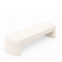 Ver imagem 3 de Recamier Puff Decorativo Fly 110cm Cama Casal Estofados:off White