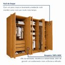 Ver imagem 7 de Guarda Roupa Casal 6 Portas Vidro Refleta e 6 Gavetas MDF Imperiale Premium