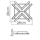 Ver imagem 2 de Plafon de Led Dary 24W